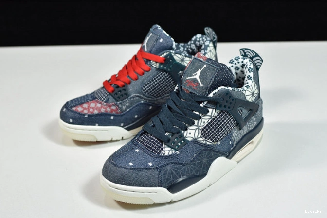 Reps BK sashiko cw0898-400 deep jordan 4 ocean air 1123